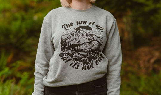 PNW Suns Up But Not Out Long Sleeve