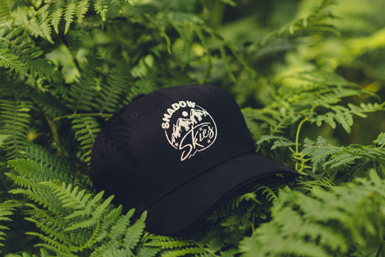 Black Shadow Skies Fitted Hat